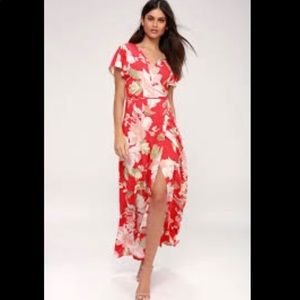 LuLu’s Heart of Marigold Wrap Dress